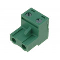 2EDGK-7.5-02P-14-00AH; Pluggable terminal block; 7.5mm; ways: 2; straight; plug; female; DEGSON ELECTRONICS