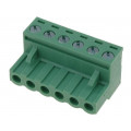 2EDGK-5.0-06P-14; Pluggable terminal block; 5mm; ways: 6; straight; plug; female; DEGSON ELECTRONICS