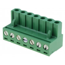 2EDGK5.0-07P-14-00AH; Pluggable terminal block; 5mm; ways: 7; straight; plug; female; DEGSON ELECTRONICS