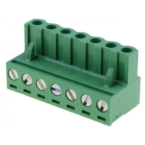 2EDGK5.0-07P-14-00AH; Pluggable terminal block; 5mm; ways: 7; straight; plug; female; DEGSON ELECTRONICS