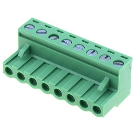 2EDGK5.0-08P-14-00AH; Pluggable terminal block; 5mm; ways: 8; straight; plug; female; DEGSON ELECTRONICS