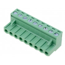 2EDGK-5.0-09P-14-00AH; Pluggable terminal block; 5mm; ways: 9; straight; plug; female; DEGSON ELECTRONICS