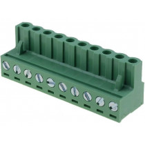2EDGK5.0-10P-14-00AH; Pluggable terminal block; 5mm; ways: 10; straight; plug; female; DEGSON ELECTRONICS