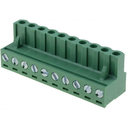 2EDGK5.0-10P-14-00AH; Pluggable terminal block; 5mm; ways: 10; straight; plug; female; DEGSON ELECTRONICS