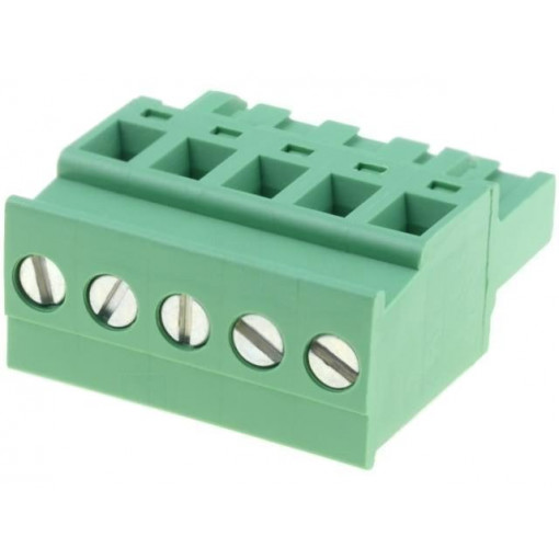 2EDGKA-5.0-05P-14-00AH; Pluggable terminal block; 5mm; ways: 5; angled; plug; female; 320V; DEGSON ELECTRONICS