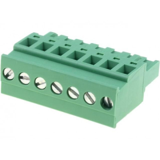 2EDGKA-5.0-07P-14-00AH; Pluggable terminal block; 5mm; ways: 7; angled; plug; female; 320V; DEGSON ELECTRONICS