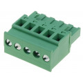 2EDGKA-5.08-05P-14-00A(H); Pluggable terminal block; 5.08mm; ways: 5; angled; plug; female; DEGSON ELECTRONICS