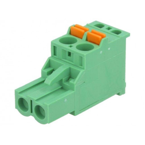 2EDGKDA-5.0-02P-14-00AH; Pluggable terminal block; 5mm; ways: 2; angled 90°; plug; female; DEGSON ELECTRONICS