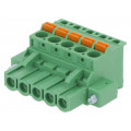 2EDGKDAM-5.0-05P-14-00AH; Pluggable terminal block; 5mm; ways: 5; angled 90°; plug; female; DEGSON ELECTRONICS