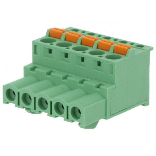 2EDGKDB-5.08-05P-14-00AH; Pluggable terminal block; 5.08mm; ways: 5; angled 90°; plug; 320V; DEGSON ELECTRONICS