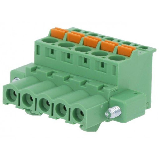2EDGKDBM-5.0-05P-14-00AH; Pluggable terminal block; 5mm; ways: 5; angled 90°; plug; female; DEGSON ELECTRONICS
