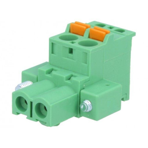 2EDGKDBM-5.08-02P-14-00AH; Pluggable terminal block; 5.08mm; ways: 2; angled 90°; plug; 320V; DEGSON ELECTRONICS