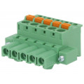2EDGKDBM-5.08-05P-14-00AH; Pluggable terminal block; 5.08mm; ways: 5; angled 90°; plug; 320V; DEGSON ELECTRONICS