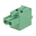 2EDGKDF-5.0-02P-14-00AH; Pluggable terminal block; 5mm; ways: 2; straight; plug; female; DEGSON ELECTRONICS