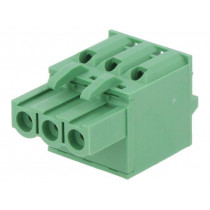 2EDGKDF-5.0-03P-14-00AH; Pluggable terminal block; 5mm; ways: 3; straight; plug; female; DEGSON ELECTRONICS