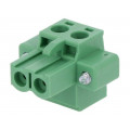 2EDGKFM-5.0-02P-14-00AH; Pluggable terminal block; 5mm; ways: 2; straight; plug; female; DEGSON ELECTRONICS