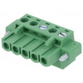 2EDGKFM-5.0-05P-14-00AH; Pluggable terminal block; 5mm; ways: 5; straight; plug; female; DEGSON ELECTRONICS