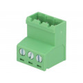 2EDGKR-5.0-03P-14-00AH; Pluggable terminal block; 5mm; ways: 3; straight; plug; male; 320V; DEGSON ELECTRONICS