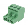 2EDGKT-5.0-03P-14-1000AH; Pluggable terminal block; 5mm; ways: 3; straight; plug; female; DEGSON ELECTRONICS