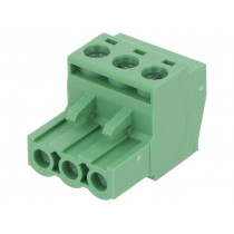2EDGKT-5.0-03P-14-1000AH; Pluggable terminal block; 5mm; ways: 3; straight; plug; female; DEGSON ELECTRONICS