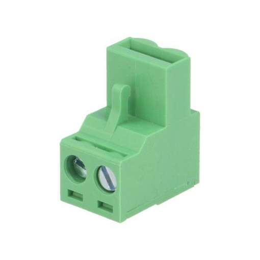 2EDGP-5.0-02P-14-100AH; Pluggable terminal block; 5mm; ways: 2; angled 90°; plug; female; DEGSON ELECTRONICS