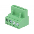 2EDGP-5.0-04P-14-100AH; Pluggable terminal block; 5mm; ways: 4; angled 90°; plug; female; DEGSON ELECTRONICS