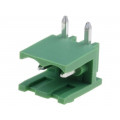 2EDGR-5.0-02P-14-00AH; Pluggable terminal block; 5mm; ways: 2; angled 90°; socket; male; DEGSON ELECTRONICS