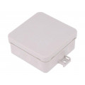 34591201; Enclosure: junction box; X: 85mm; Y: 85mm; Z: 37mm; polypropylene; SPELSBERG 34591201; Enclosure: junction box; X: 85mm; Y: 85mm; Z: 37mm; polypropylene; SPELSBERG