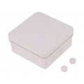 34491201; Enclosure: junction box; X: 85mm; Y: 85mm; Z: 37mm; polypropylene; SPELSBERG 34491201; Enclosure: junction box; X: 85mm; Y: 85mm; Z: 37mm; polypropylene; SPELSBERG