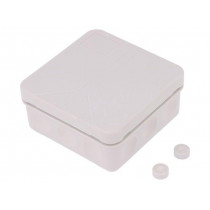 34491201; Enclosure: junction box; X: 85mm; Y: 85mm; Z: 37mm; polypropylene; SPELSBERG 34491201; Enclosure: junction box; X: 85mm; Y: 85mm; Z: 37mm; polypropylene; SPELSBERG