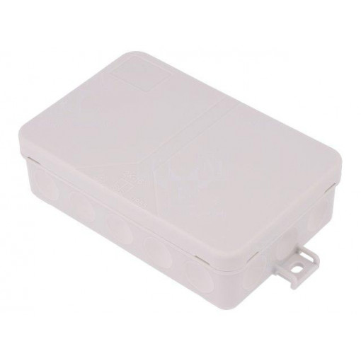 34891601; Enclosure: junction box; X: 85mm; Y: 130mm; Z: 37mm; polypropylene; SPELSBERG