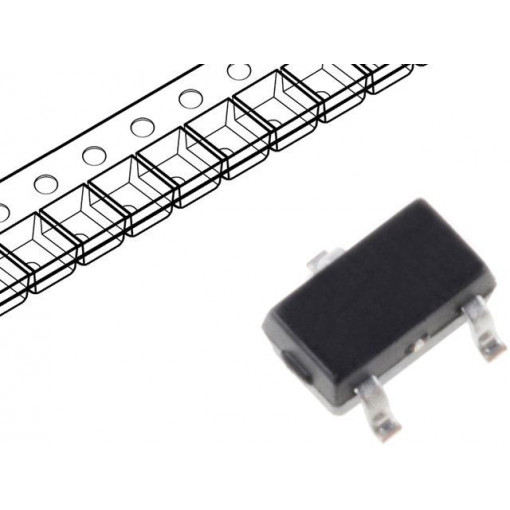 2N7002.215; Transistor: N-MOSFET; unipolar; 60V; 0.19A; 830mW; SOT23; NEXPERIA 2N7002.215; Transistor: N-MOSFET; unipolar; 60V; 0.19A; 830mW; SOT23; NEXPERIA