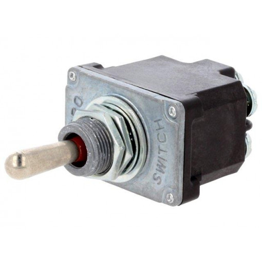 2NT1-7; Switch: toggle; Pos: 3; DP3T; (ON)-OFF-(ON); 6A/230VAC; 10A/28VDC; HONEYWELL