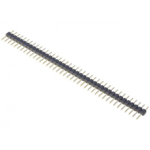 2PH1-40-UA; Pin header; pin strips; male; PIN: 40; straight; 2mm; THT; 1x40; ADAM TECH