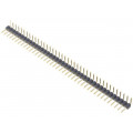 2PH1R-40-UA; Pin header; pin strips; male; PIN: 40; angled 90°; 2mm; THT; 1x40; ADAM TECH