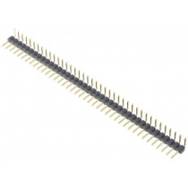 2PH1R-40-UA; Pin header; pin strips; male; PIN: 40; angled 90°; 2mm; THT; 1x40; ADAM TECH