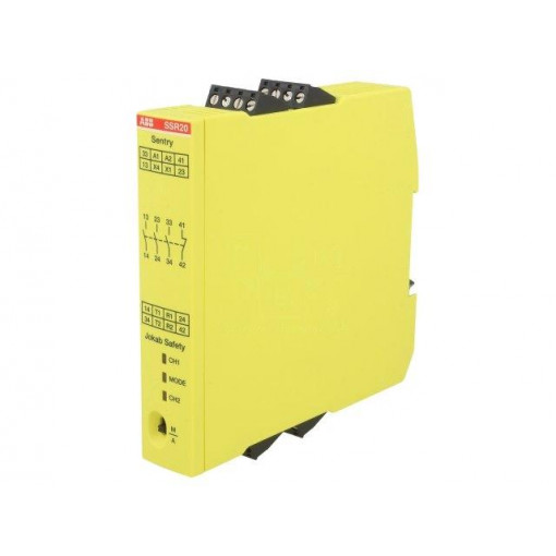 2TLA010051R0000; Module: safety relay; Series: SENTRY; Mounting: DIN; -10÷55°C; IP20; ABB