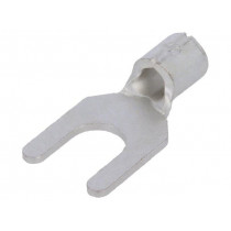 2Y-4; Fork terminal; M4; 1.04÷2.63mm2; crimped; for cable; 16AWG÷14AWG; NICHIFU 2Y-4; Fork terminal; M4; 1.04÷2.63mm2; crimped; for cable; 16AWG÷14AWG; NICHIFU