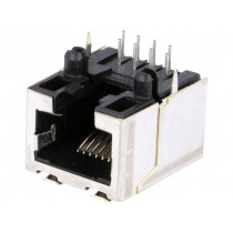 3-5338556-1; Socket; RJ45; PIN: 8; Layout: 8p8c; THT; on PCBs; TE Connectivity