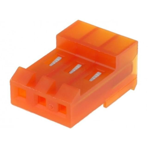 3-640426-3; Plug; wire-board; female; MTA-156; 3.96mm; PIN: 3; IDC; for cable; TE Connectivity