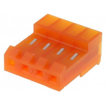 3-640426-4; Plug; wire-board; female; MTA-156; 3.96mm; PIN: 4; IDC; for cable; TE Connectivity