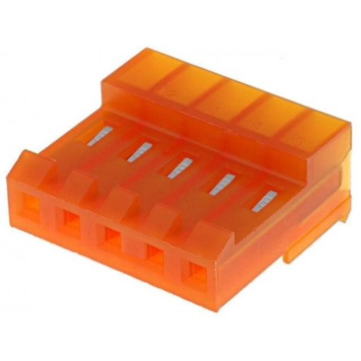 3-640426-5; Plug; wire-board; female; MTA-156; 3.96mm; PIN: 5; IDC; for cable; TE Connectivity