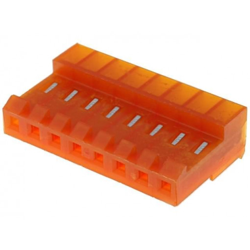 3-640426-8; Plug; wire-board; female; MTA-156; 3.96mm; PIN: 8; IDC; for cable; TE Connectivity