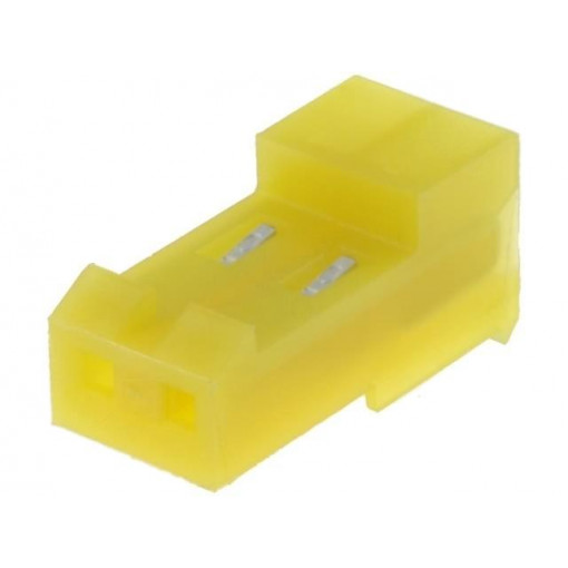 3-640427-2; Plug; wire-board; female; MTA-156; 3.96mm; PIN: 2; IDC; for cable; TE Connectivity
