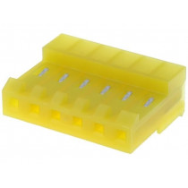 3-640427-6; Plug; wire-board; female; MTA-156; 3.96mm; PIN: 6; IDC; for cable; TE Connectivity