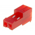 3-640440-2; Plug; wire-board; female; PIN: 2; 2.54mm; IDC; for cable; MTA-100; TE Connectivity 3-640440-2; Plug; wire-board; female; PIN: 2; 2.54mm; IDC; for cable; MTA-100; TE Connectivity