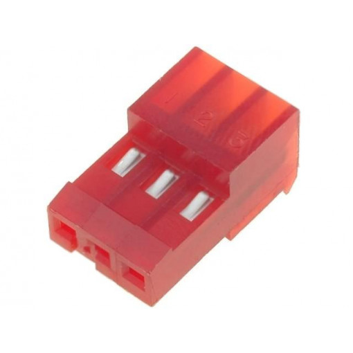 3-640440-3; Plug; wire-board; female; PIN: 3; 2.54mm; IDC; for cable; MTA-100; TE Connectivity