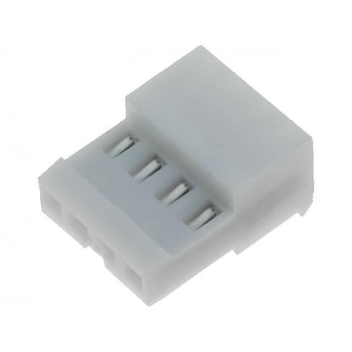 3-640441-4; Plug; wire-board; female; PIN: 4; 2.54mm; IDC; for cable; MTA-100; TE Connectivity