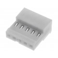 3-640441-5; Plug; wire-board; female; PIN: 5; 2.54mm; IDC; for cable; MTA-100; TE Connectivity 3-640441-5; Plug; wire-board; female; PIN: 5; 2.54mm; IDC; for cable; MTA-100; TE Connectivity