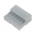 3-640441-6; Plug; wire-board; female; PIN: 6; 2.54mm; IDC; for cable; MTA-100; TE Connectivity 3-640441-6; Plug; wire-board; female; PIN: 6; 2.54mm; IDC; for cable; MTA-100; TE Connectivity